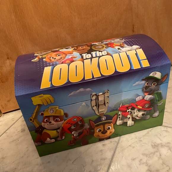 Paw Patrol Toys Paw Patrol Small Storage Chest New Without Tags
